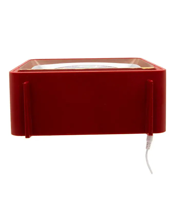 Kurt S. Adler Battery Operated Musical Water Santa TV Lantern