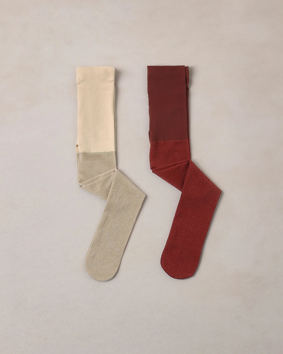 Noralee Shimmer Tights - Champagne, Ruby