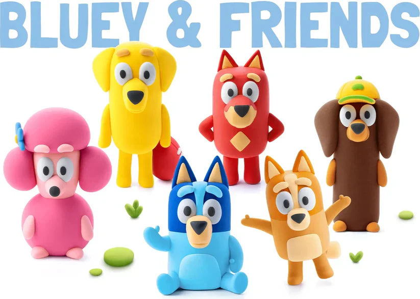 Hey Clay Bluey Assortment