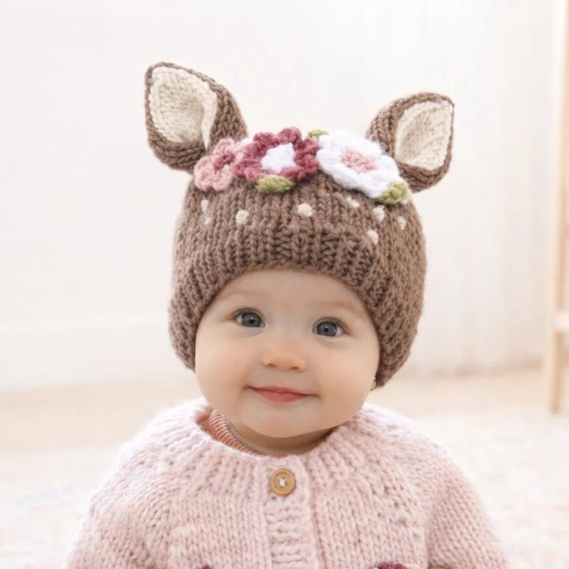 Huggalugs Fawn Beanie
