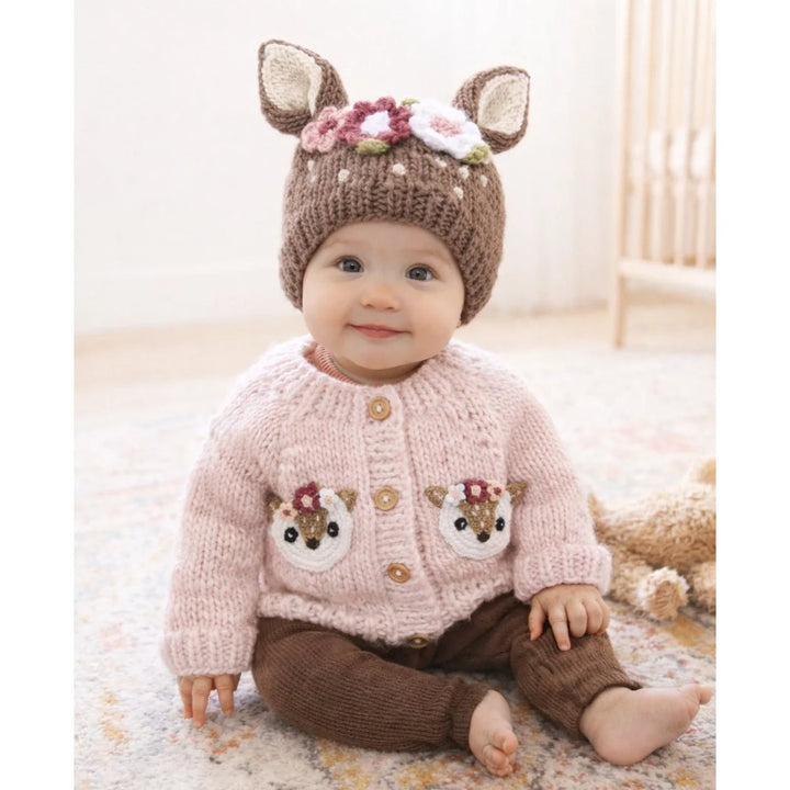 Huggalugs Fawn Cardigan