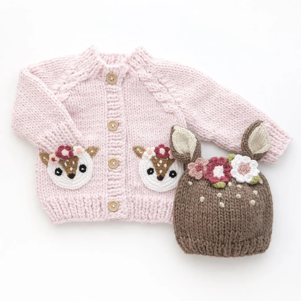 Huggalugs Fawn Cardigan