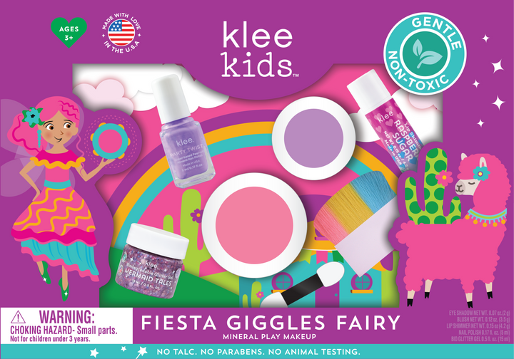 Klee Kids Confetti Wishes Fairy -Klee Kids Deluxe Play Makeup Kit