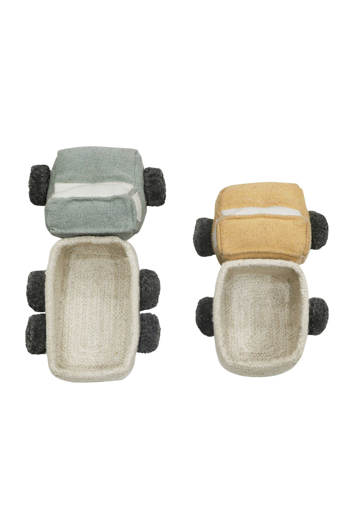 Lorena Canals Set Of Mini Baskets - Truck