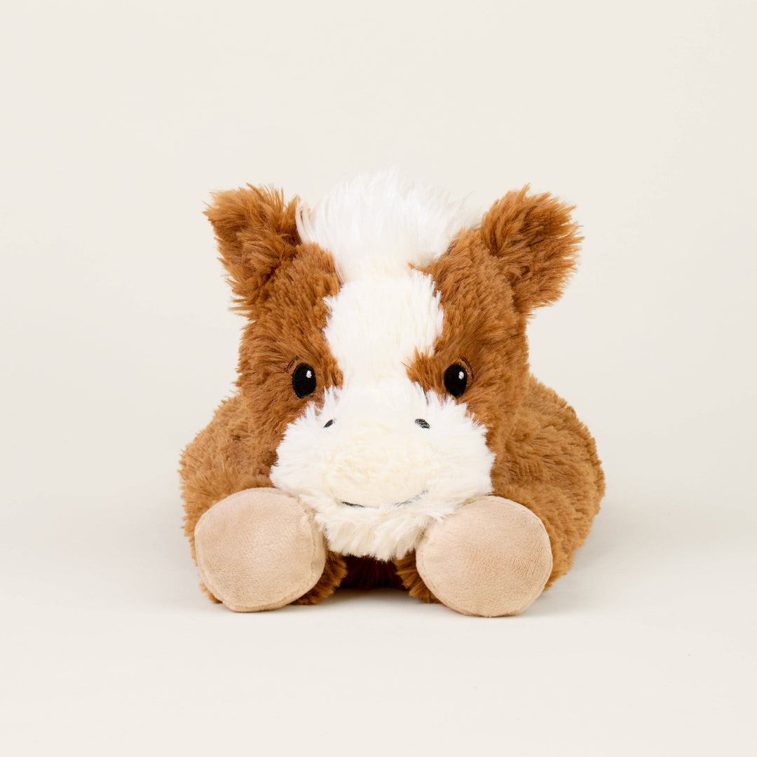 Warmies Laying Down Horse