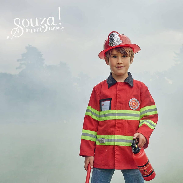Souza Fireman Costume - 4-7 yrs