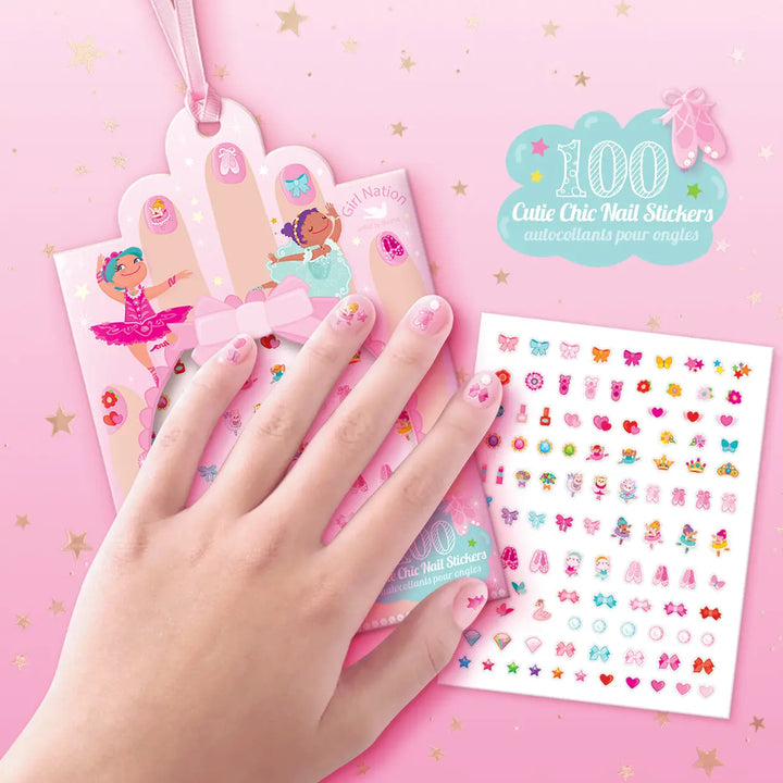 Girl Nation Cutie Chic Nail Stickers
