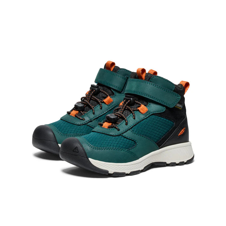 Keen Skua Mid Waterproof Boot - Ponderosa Pine/Gold Flame