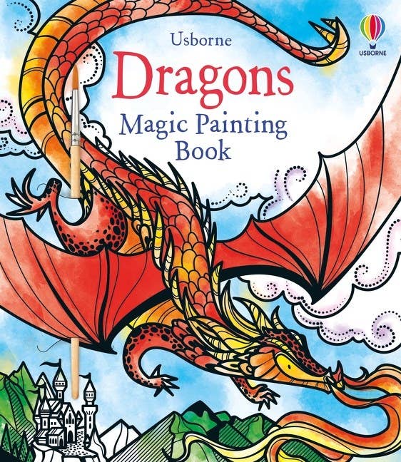 Usborne Dragons Magic Painting Book