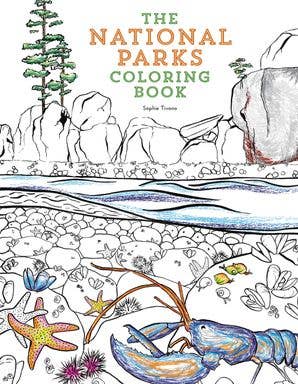 The National Parks Coloring Book