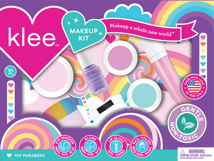 Klee Kids Glam at First Sight - Pinwheel Love Deluxe Makeup Kit