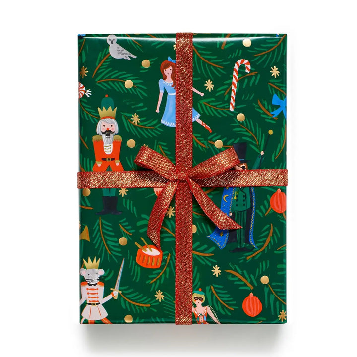 Rifle Paper Co Nutcracker Continuous Wrapping Roll