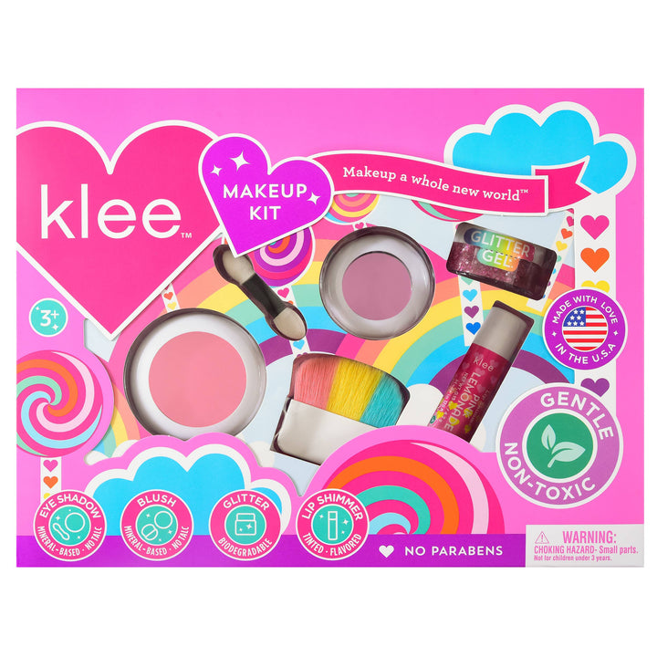Klee Kids Breezy Does It - Pinwheel Love Mineral Makeup Kit