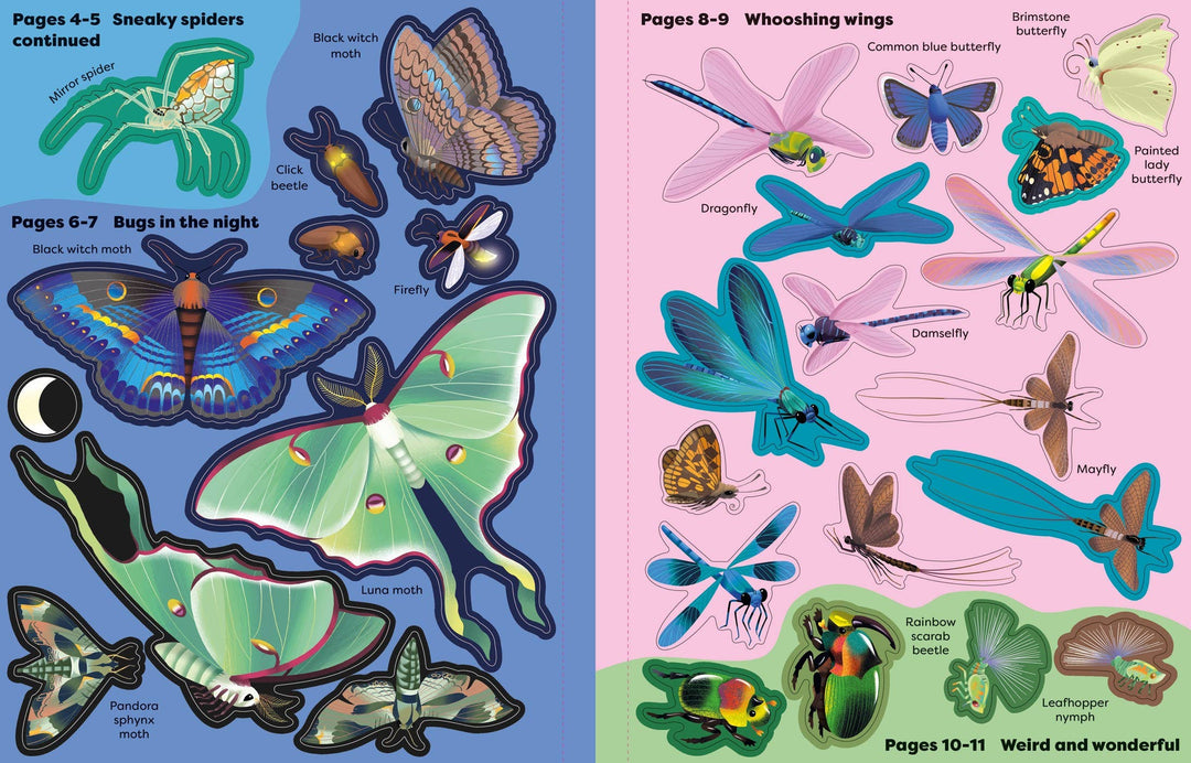 Usborne Big Sticker Book Bugs
