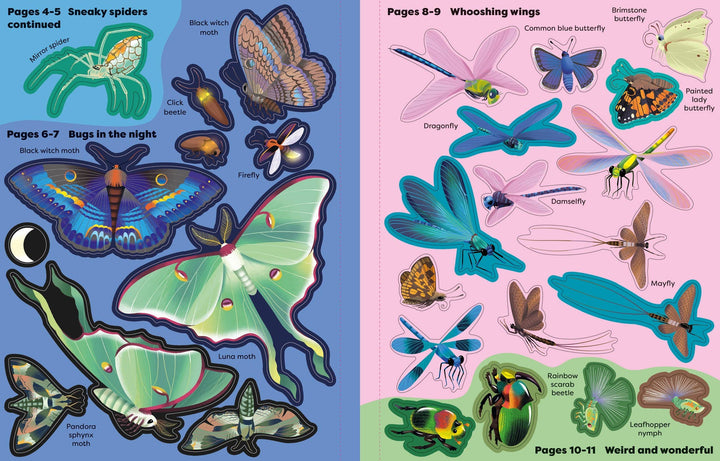 Usborne Big Sticker Book Bugs