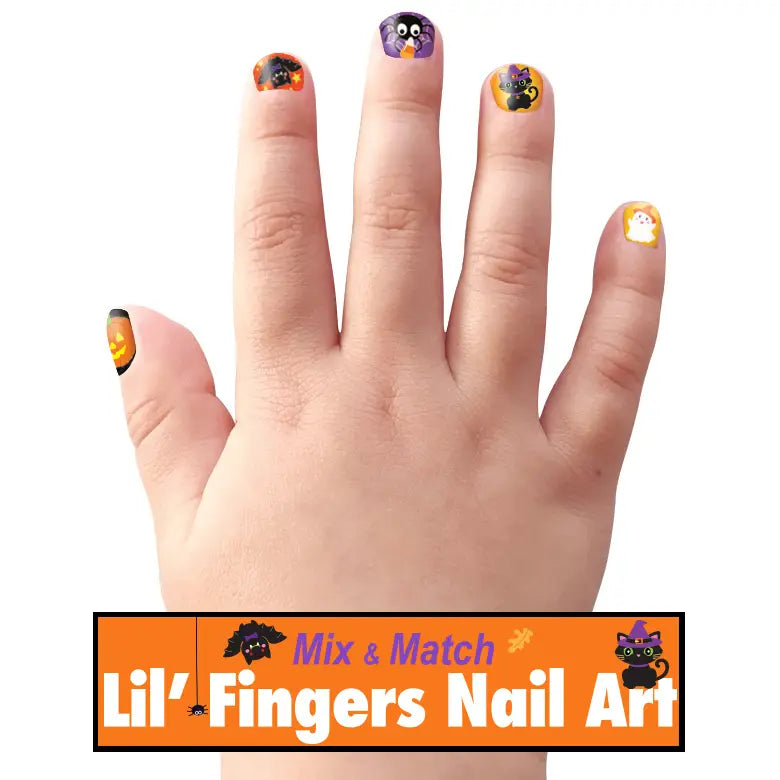 Girl Nation Lil' Fingers Nail Art Halloween Nail Stickers