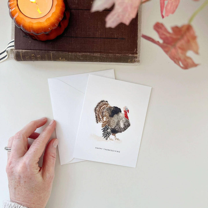 Emily Lex Studio Thanksgiving Turkey Greeting Card