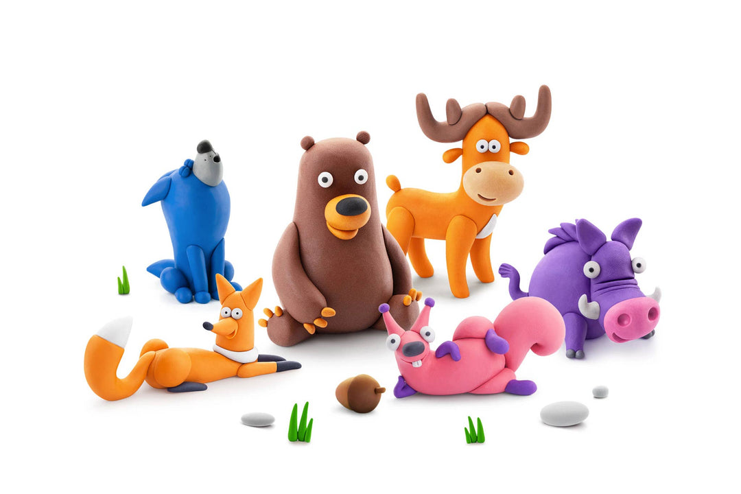 Fat Brain Toys Hey Clay - Forest Animals