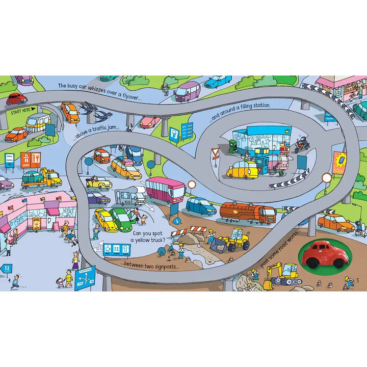 Usborne Wind-Up Busy Car Book