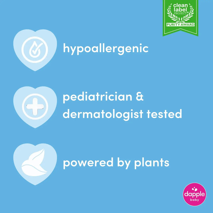 Dapple Pacifier Wipes, Fragrance Free, 40 ct