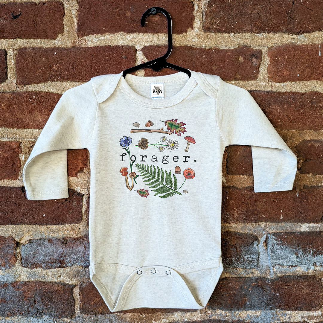 Barefoot Baby Forager Long Sleeve Bodysuit