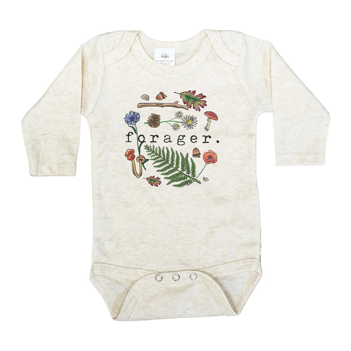 Barefoot Baby Forager Long Sleeve Bodysuit