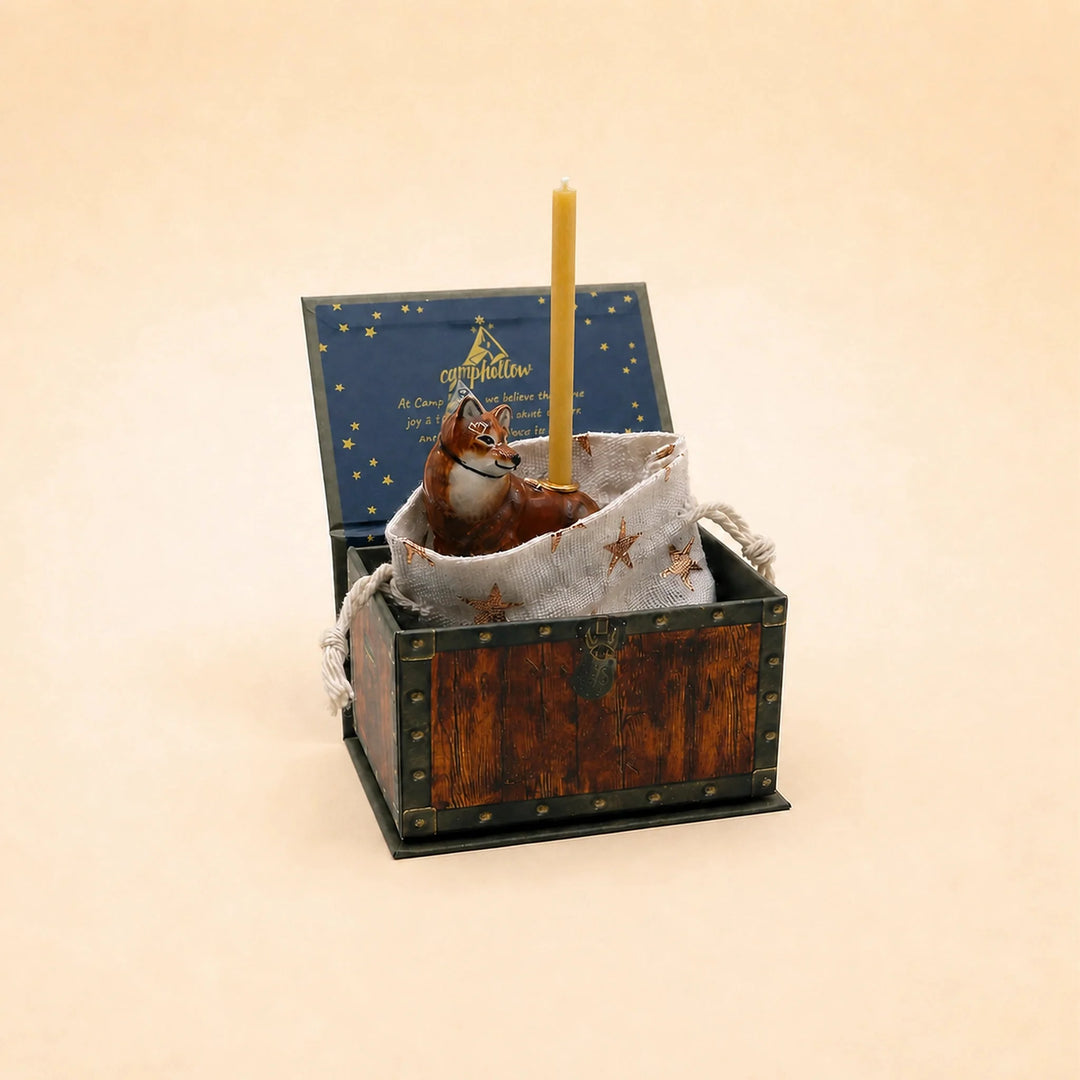 Camp Hollow Fox Cake Topper