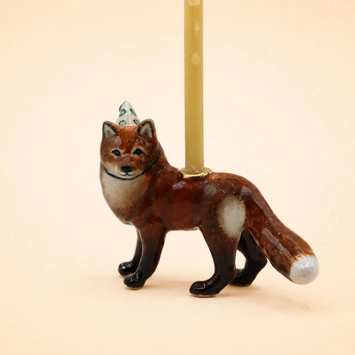 Camp Hollow Fox Cake Topper