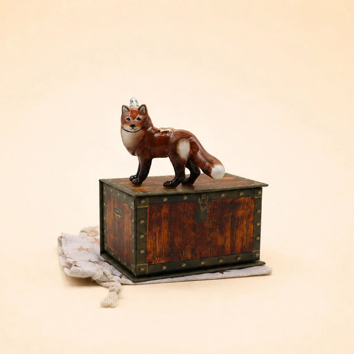 Camp Hollow Fox Cake Topper