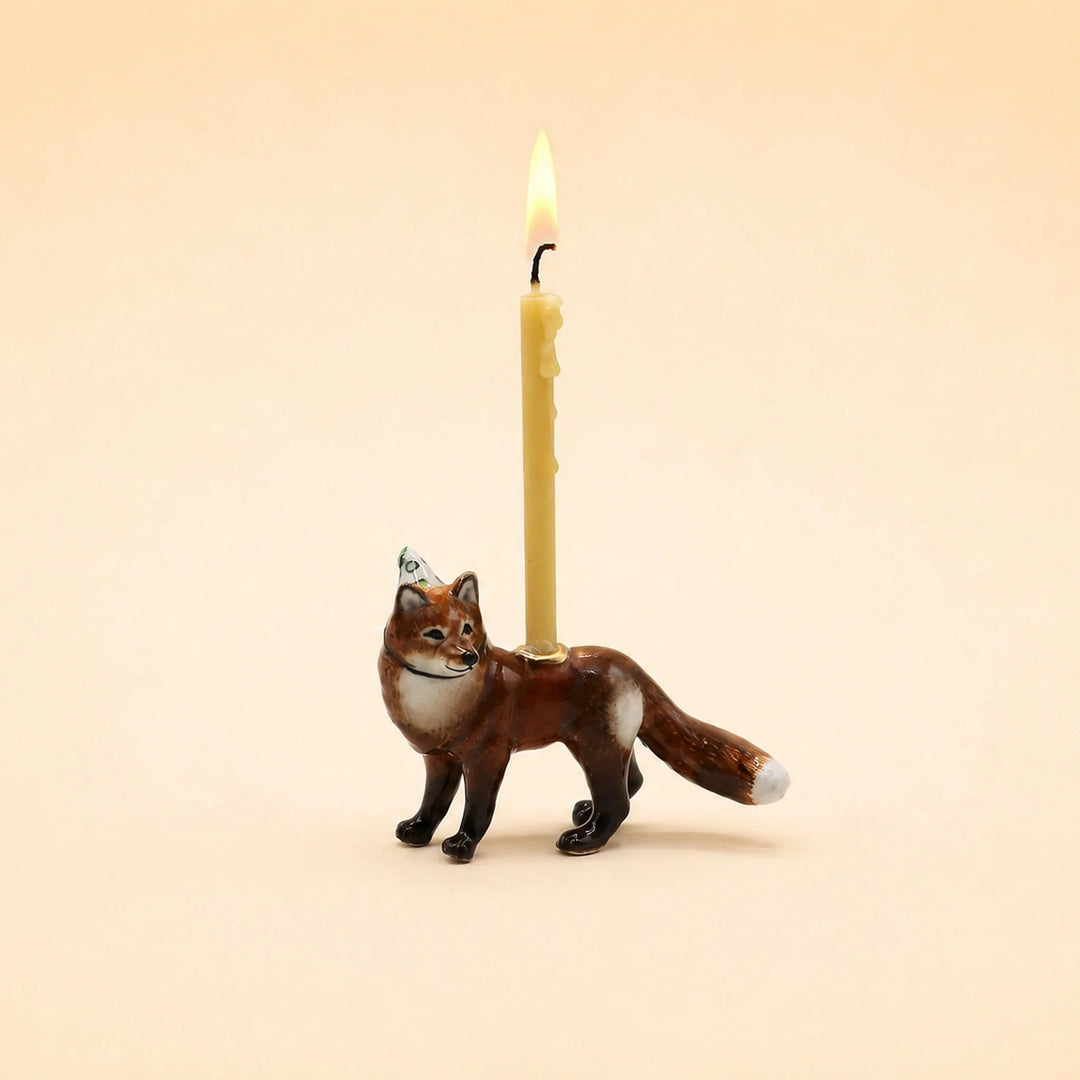 Camp Hollow Fox Cake Topper