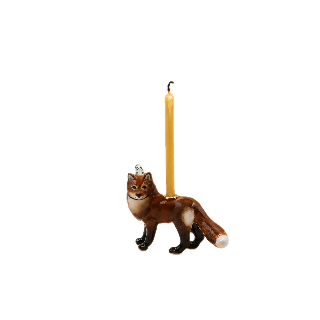 Camp Hollow Fox Cake Topper
