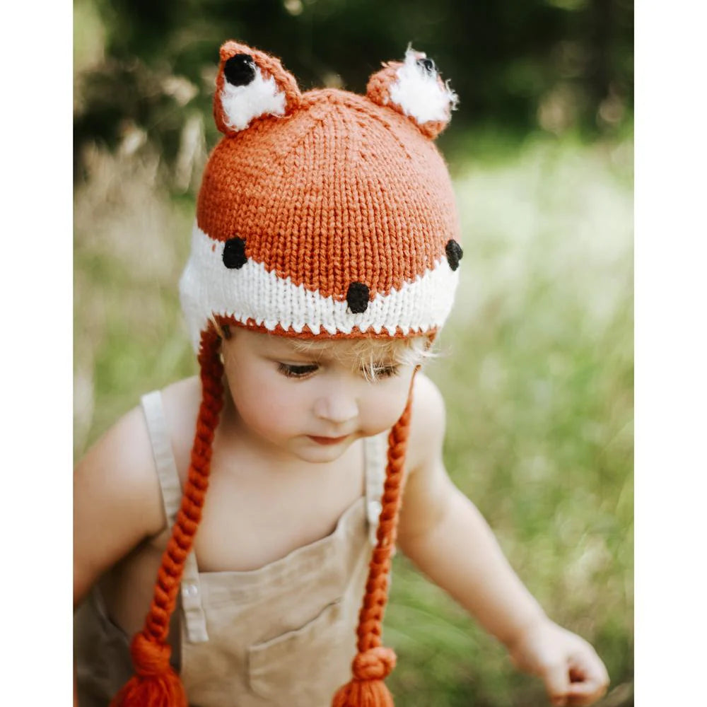 Huggalugs Fox Earflap Beanie