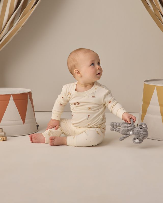 Quincy Mae Jersey Pajama Set - Carnival