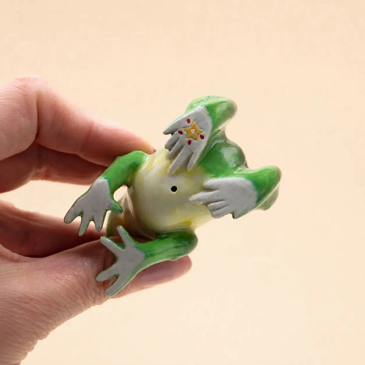Camp Hollow Frog Cake Topper