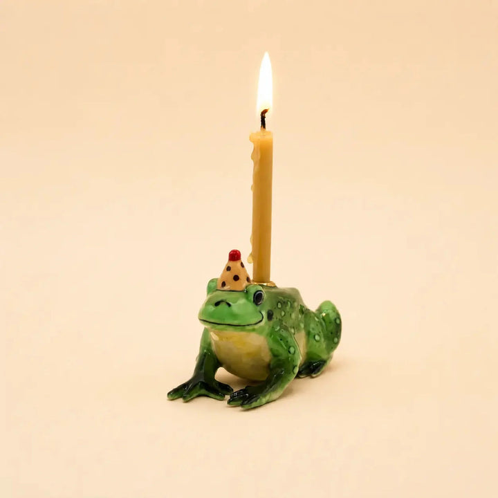 Camp Hollow Frog Cake Topper