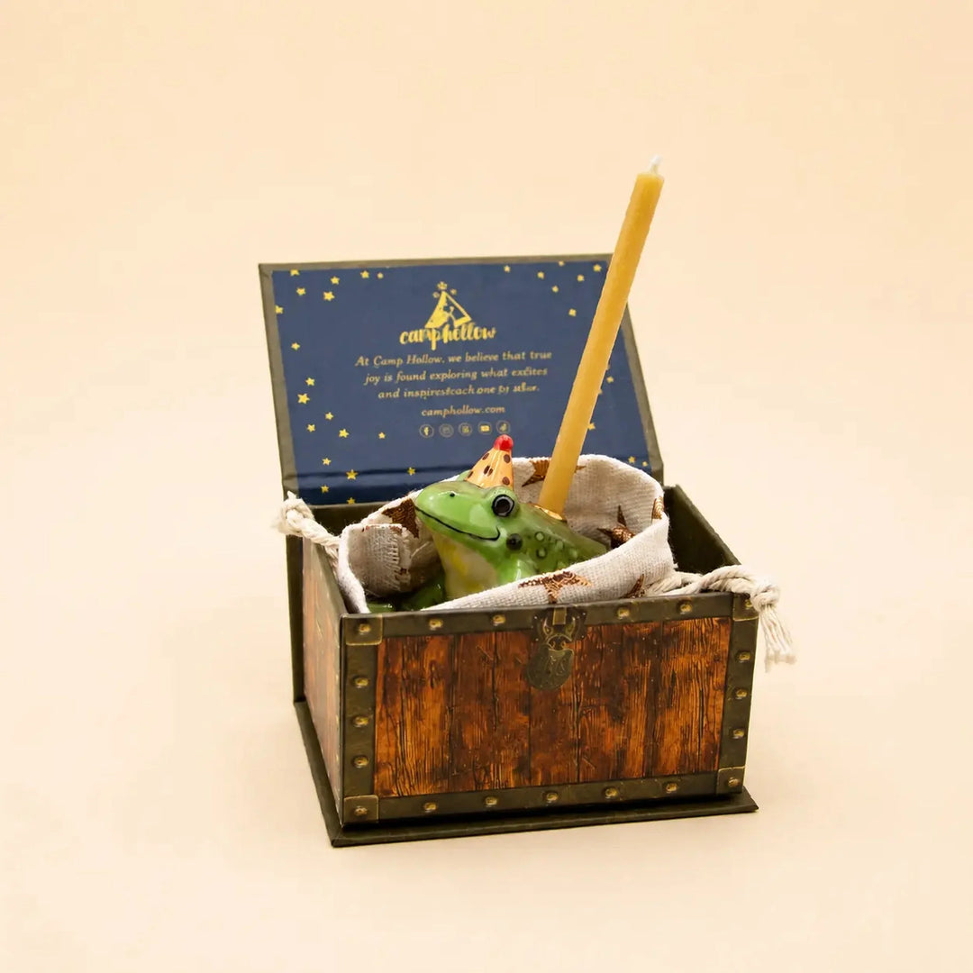 Camp Hollow Frog Cake Topper