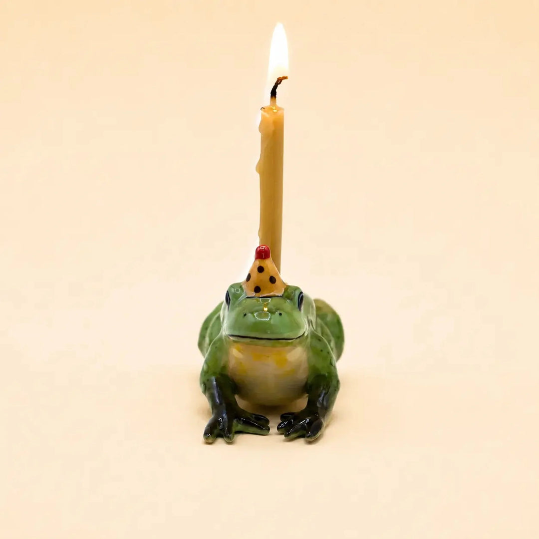 Camp Hollow Frog Cake Topper