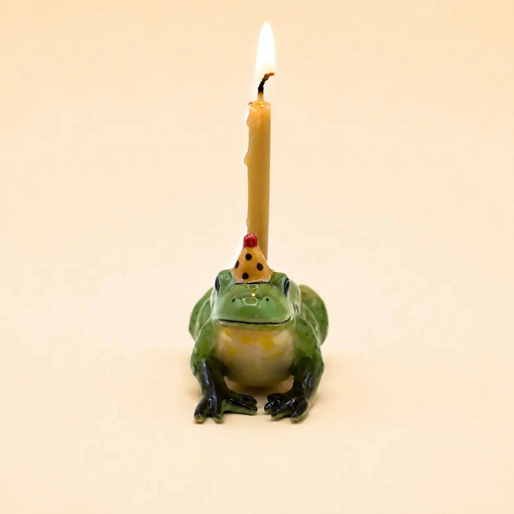 Camp Hollow Frog Cake Topper