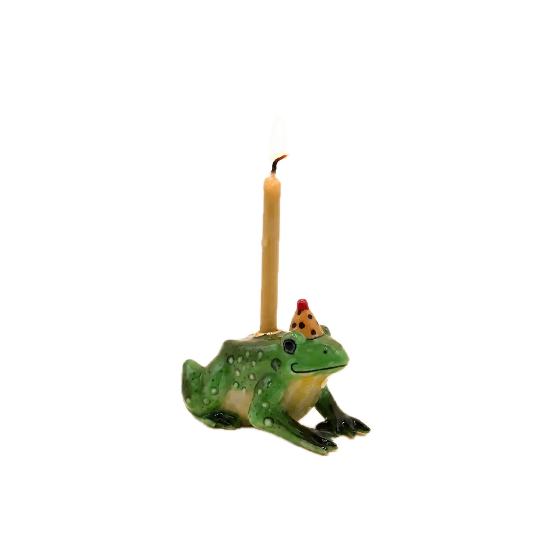 Camp Hollow Frog Cake Topper