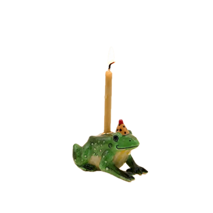 Camp Hollow Frog Cake Topper