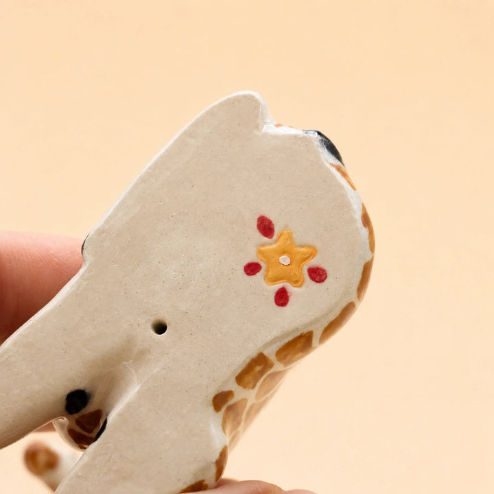 Camp Hollow Giraffe Cake Topper