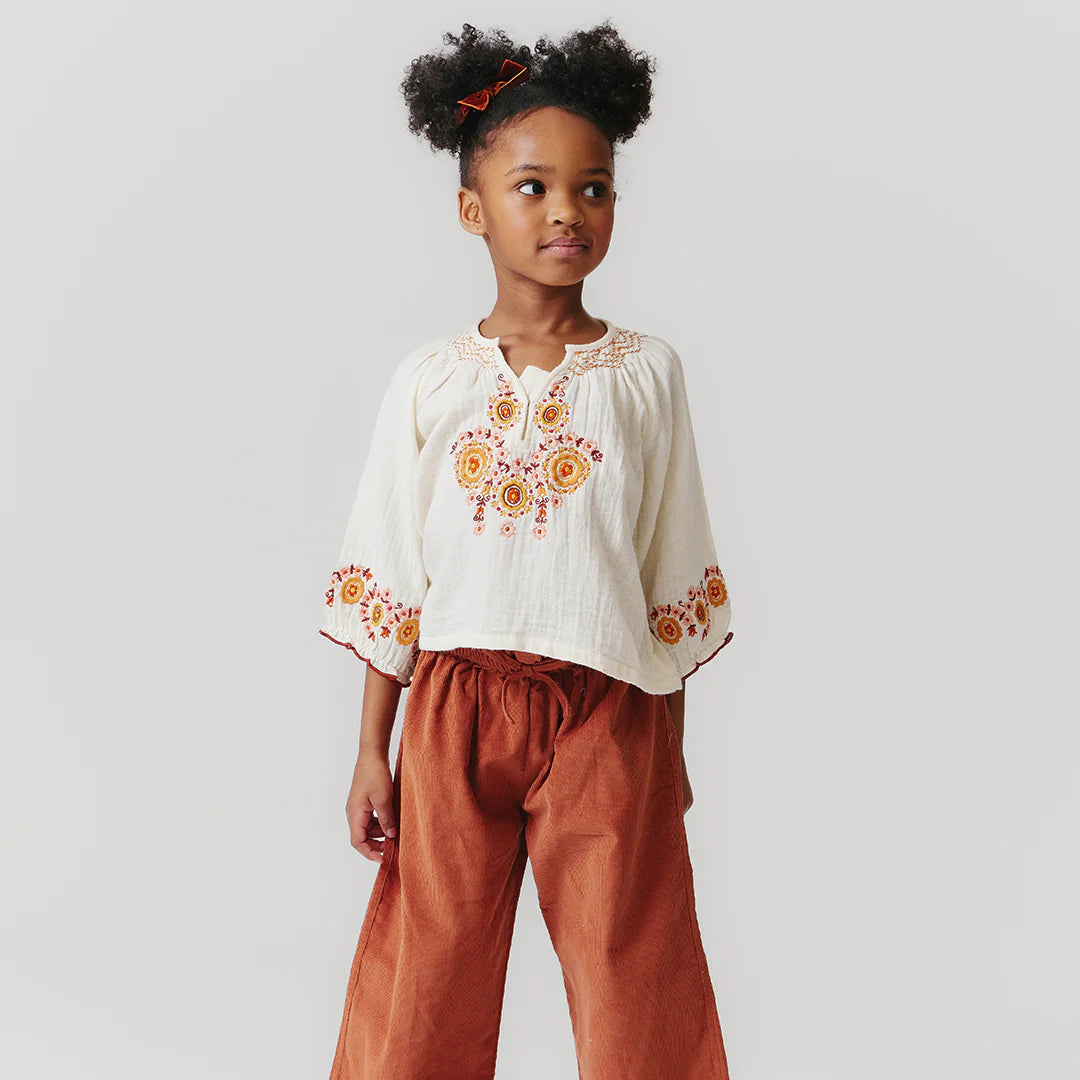 Pink Chicken Theodore Pant - Rust