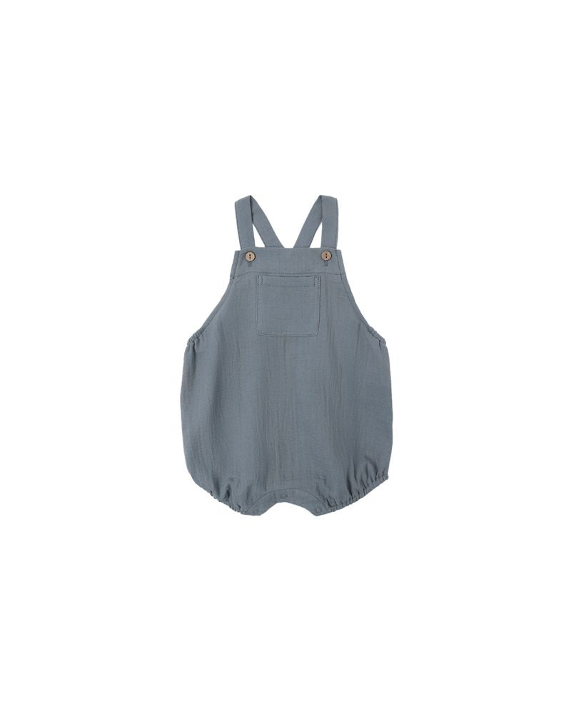 Quincy Mae Hayes Romper - Ocean
