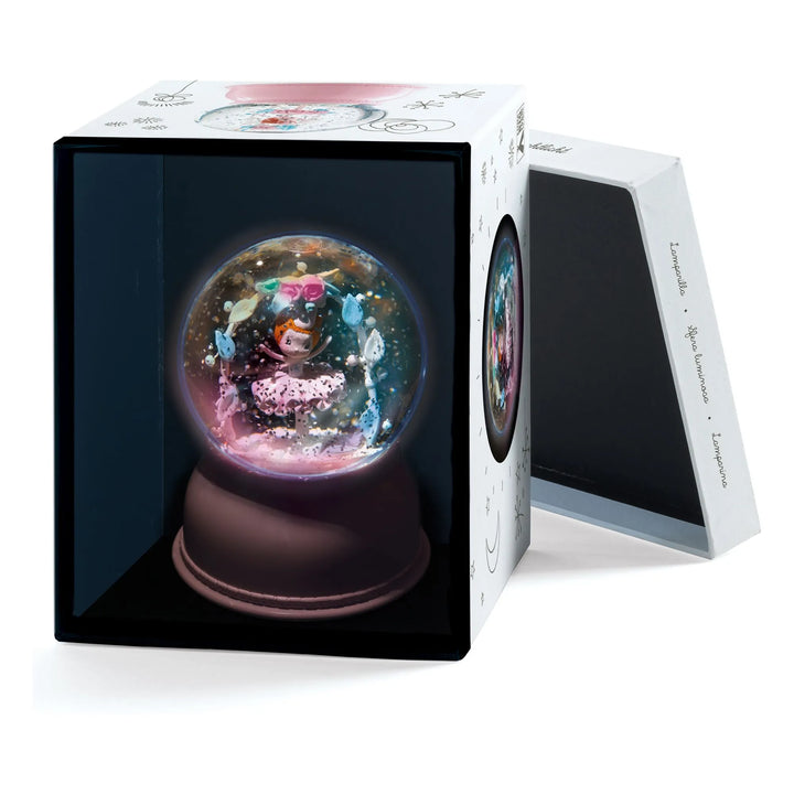 Djeco Ballerina Snow Globe Night Light