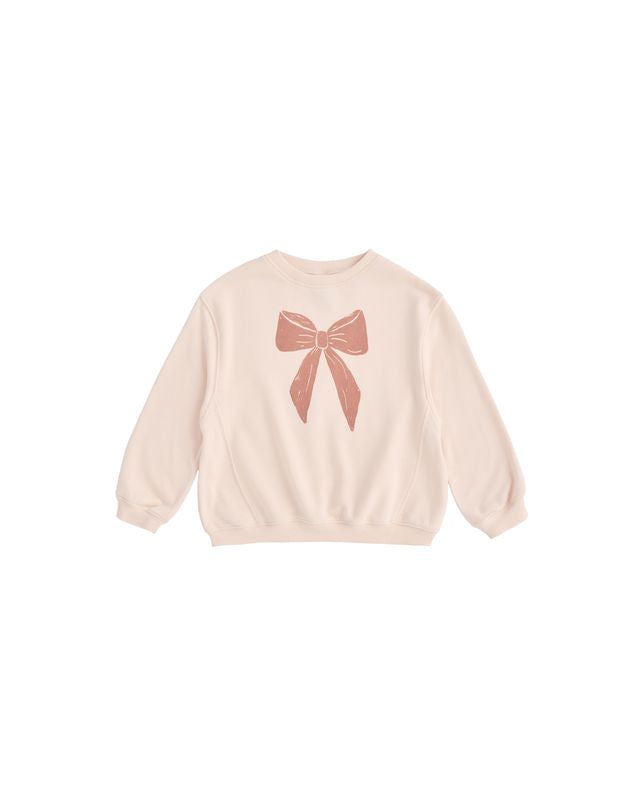 Rylee + Cru Racer Sweatshirt - Bow