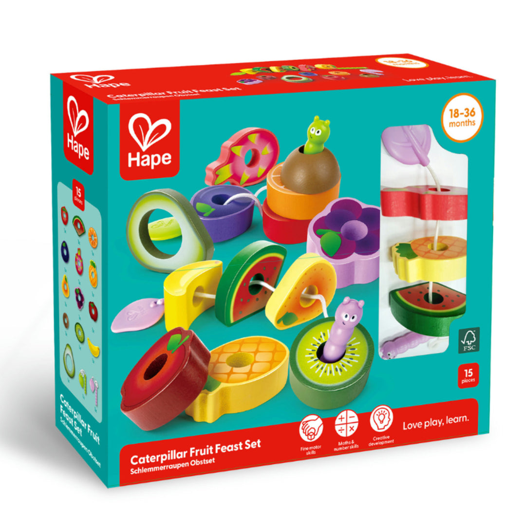 Hape Caterpillar Fruit Feast Set