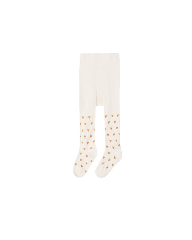 Quincy Mae Tights - Red Hearts