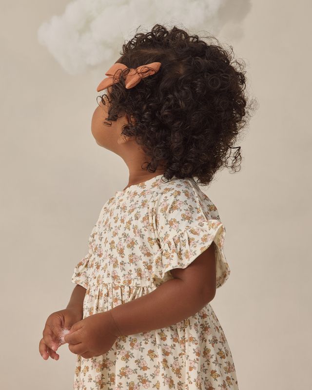 Quincy Mae Bamboo Babydoll Dress - Wildflower