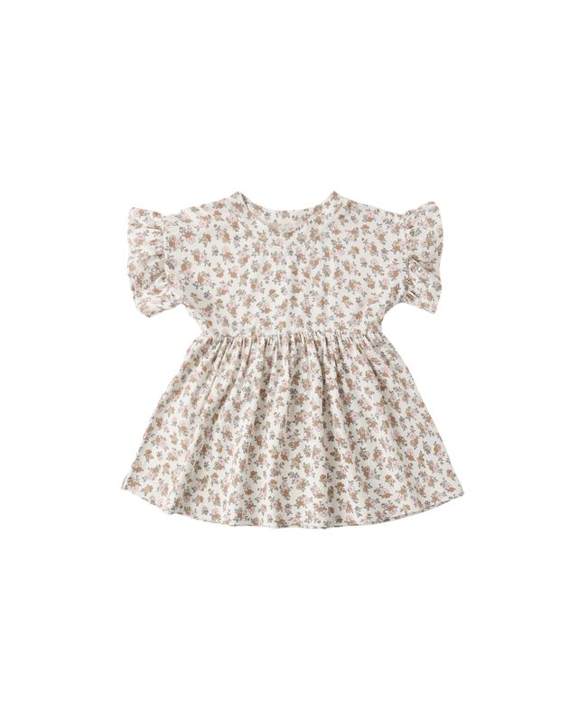 Quincy Mae Bamboo Babydoll Dress - Wildflower