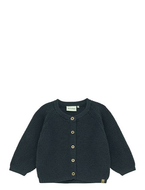 Minymo Knit Cardigan - Midnight Navy